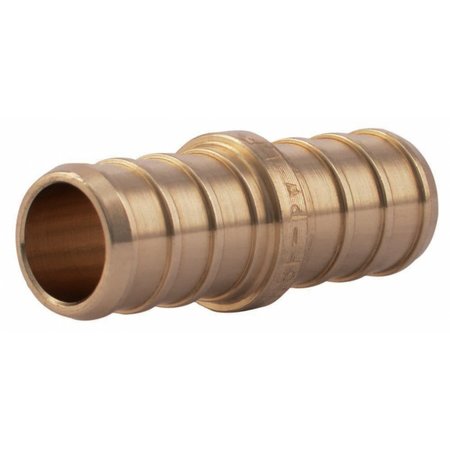AMERICAN IMAGINATIONS 1 in. x 1 in. Lead Free Brass Pex Coupling AI-35134